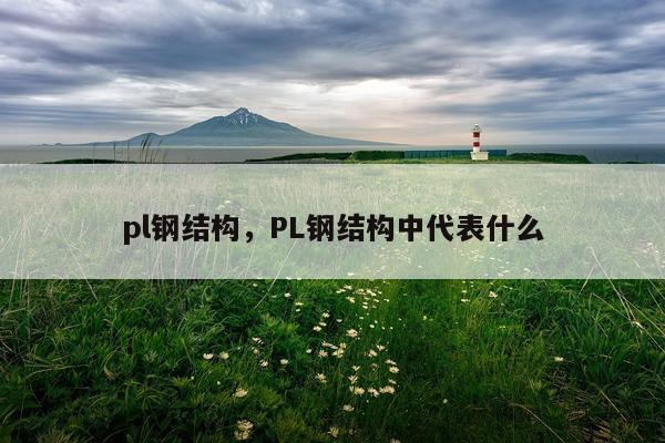 pl钢结构，PL钢结构中代表什么