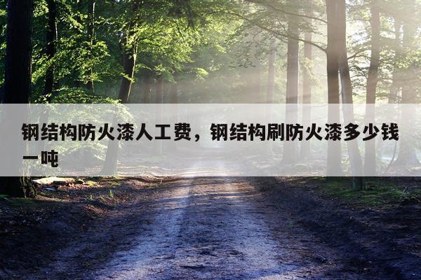 钢结构防火漆人工费，钢结构刷防火漆多少钱一吨