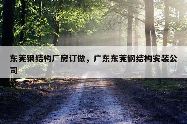 东莞钢结构厂房订做，广东东莞钢结构安装公司